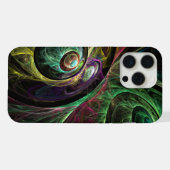 アイツーアイ抽象芸術アート iPhoneケース (裏面横)