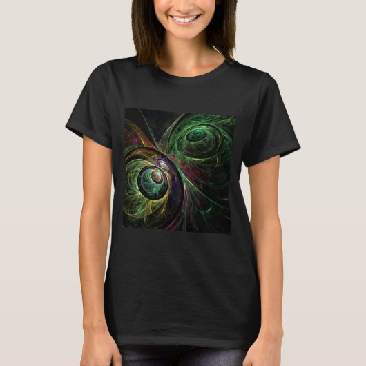 アイツーアイ抽象芸術アート Tシャツ (正面)
