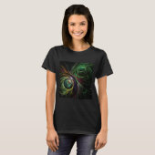 アイツーアイ抽象芸術アート Tシャツ (正面フル)