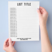 アイテムのリスト。最大20個のアイテムを表示。面独身の付き チラシ (手)