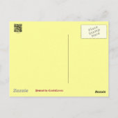 アイテムの調整(赤) ポストカード (裏面)