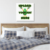 アイテムへのアーカスタマイズトのアップロード キャンバスプリント (インサイチュ (寝室))