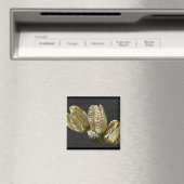 アイテムを調整する空のユリの種子ポッド マグネット (インサイチュ (食洗機))