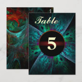 アイテーブル番号はがき ポストカード (正面/裏面)