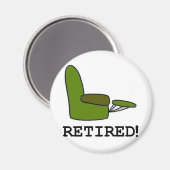 アイテ退職したム マグネット (正面/裏面)