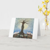 アイディアからの挨拶状「St Brigid カード (黄色い花)