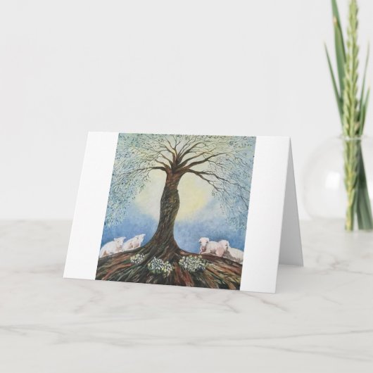 アイディアからの挨拶状「St Brigid カード (正面)