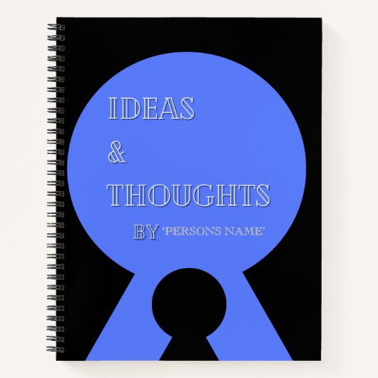 アイディアと考え ノートブック (正面)