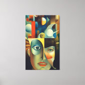 アイディアの場所 キャンバスプリント (正面)