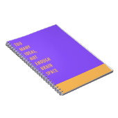 アイディアの数が多すぎるおもしろいBrain Notebook &クリエイティブ ノートブック (右側)