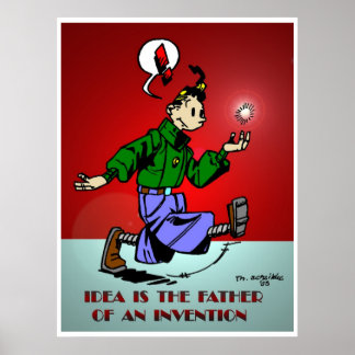 アイディアは発明の父 ポスター