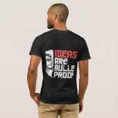 アイディアは防弾Tシャツ Tシャツ (裏面フル)