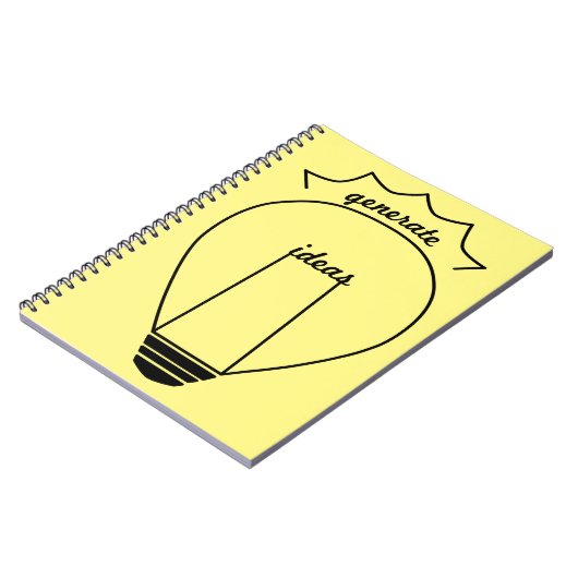 アイディアを発生させて下さい ノートブック (左側)