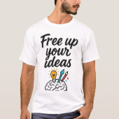 アイディアを解放 – Unlock Creativity Tee Tシャツ (正面)