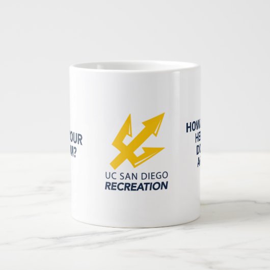 アイディアガイ® | 問題の説明：ジャンボマグ(L) ジャンボコーヒーマグカップ (正面)