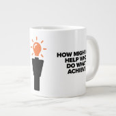 アイディアガイ®|問題の説明:ジャンボマグ(L) ジャンボコーヒーマグカップ (正面右)