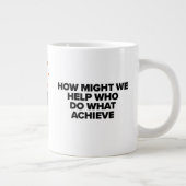 アイディアガイ®|問題の説明:ジャンボマグ(L) ジャンボコーヒーマグカップ (右)