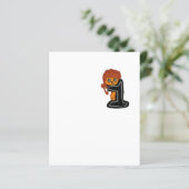 アイディアスケッチN1キャラクターデジタルアートTシャツ (スタンド正面)