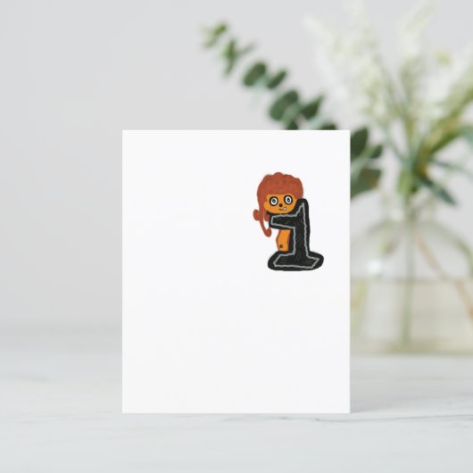 アイディアスケッチN1キャラクターデジタルアートTシャツ (スタンド正面)