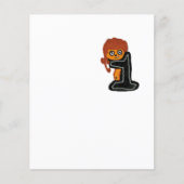 アイディアスケッチN1キャラクターデジタルアートTシャツ (正面)