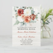 アイディアデボダデテラコタエンエスパニョル 招待状 (スタンド正面)