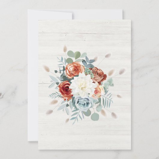 アイディアデボダデテラコタエンエスパニョル 招待状 (裏面)