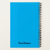 アイディアブルースケッチブックノートブック ノートブック (裏面)