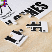 アイディア作りは私の遺伝子にある（DNA複製） ジグソーパズル (側面)