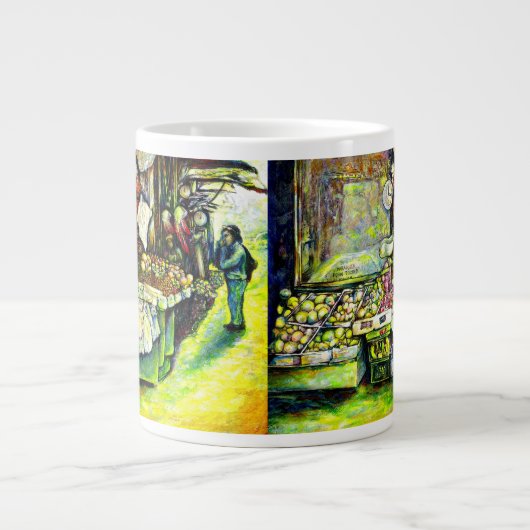 アイディア全体 ジャンボコーヒーマグカップ (正面)