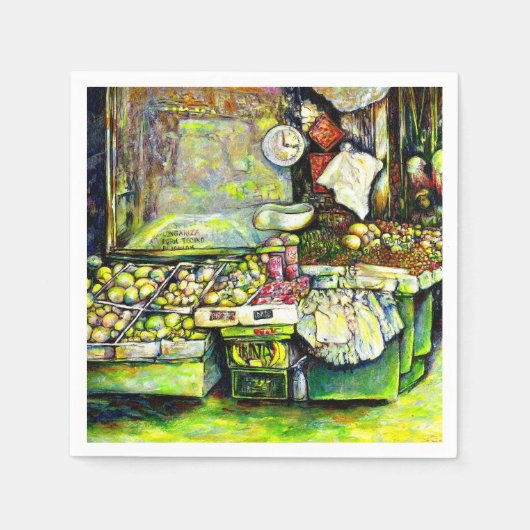 アイディア全体 スタンダードカクテルナプキン (正面)