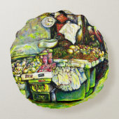 アイディア全体 ラウンドクッション (裏面)