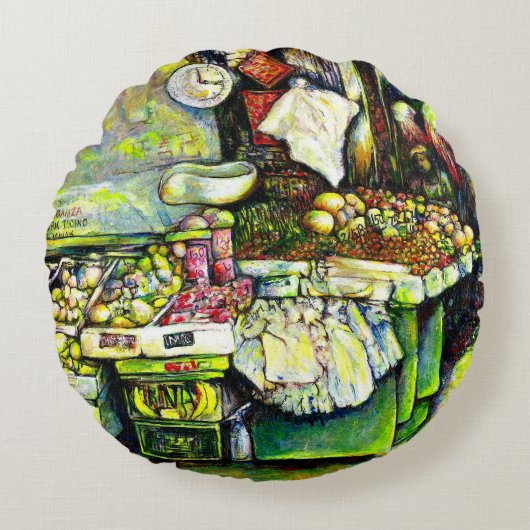 アイディア全体 ラウンドクッション (正面)