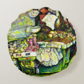 アイディア全体 ラウンドクッション (裏面)