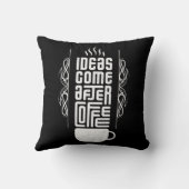 アイディア来アフターコーヒー,トレンディータイポグラフィ, No 2/2 クッション (裏面)