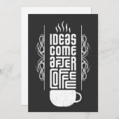 アイディア来アフターコーヒー,トレンディータイポグラフィ, No 2/2 シーズンカード (正面/裏面)