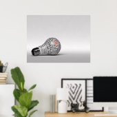 アイディア概念 ポスター (ホームオフィス)