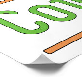 アイディア素晴らしはコーヒーで始まる ポスター (角)