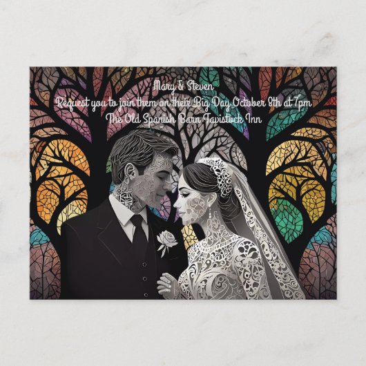 アイディア結婚及び贈与 案内ポストカード (正面)