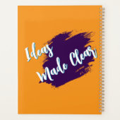 アイディア製澄んプランナー プランナー手帳 (裏面)