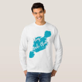 アイディア製澄ん長袖T-Shir Tシャツ (正面フル)