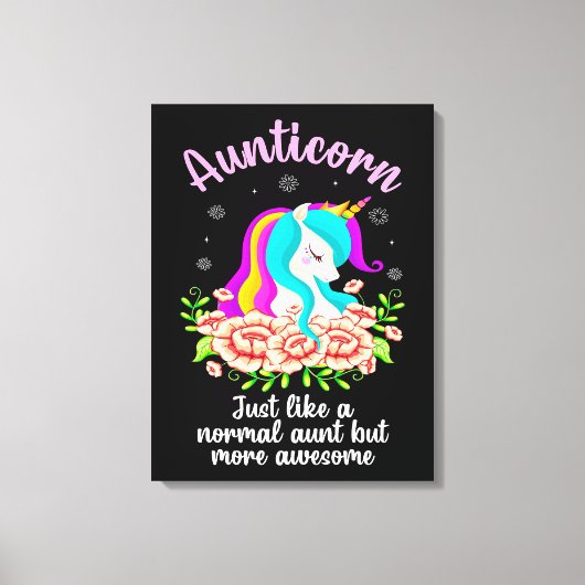 アイディア送別贈呈 |彼女のボスの同僚 キャンバスプリント (正面)