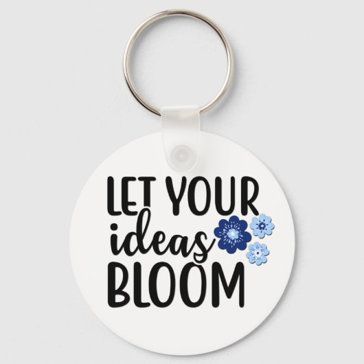 アイディア開花 キーホルダー (正面)