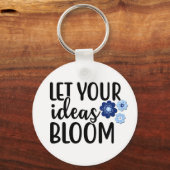 アイディア開花 キーホルダー (正面)