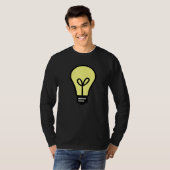 アイディア電球 Tシャツ (正面フル)