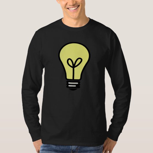 アイディア電球 Tシャツ (正面)