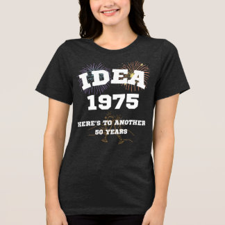 アイディア50周年記念 トライブレンドTシャツ