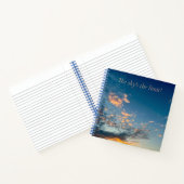 アイディア、ゴール、希望、夢のジャーナル ノートブック (内部)