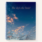 アイディア、ゴール、希望、夢のジャーナル ノートブック (正面)