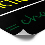 アイディア+変更=アクションポスター ポスター (角)