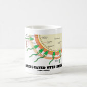 アイディア(精液の卵の受精)と浸透させる コーヒーマグカップ (中央)